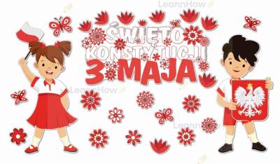 Opakowanie Dekoracja patriotyczna 3 maja 22el