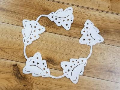 Opakowanie Dekoracja piankowa choinki