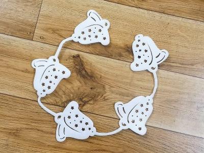 Opakowanie Dekoracja piankowa dzwonki