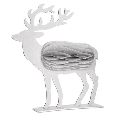 Opakowanie Dekoracja z papieru renifer 20cm