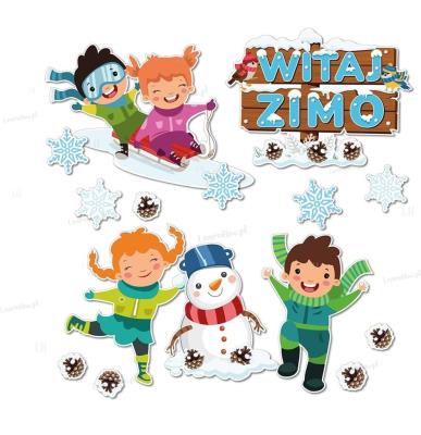 Opakowanie Dekoracja zimowa XL - witaj zimo