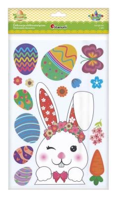 Dekoracje elektrostatyczne Wielkanoc 15szt. Wydawca: Titanum. SmakLiter.pl Opakowanie Dekoracje elektrostatyczne Wielkanoc 15szt