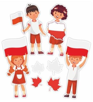 Opakowanie Dekoracje okienne dwustr. - Patriotyczne.. 01 8szt