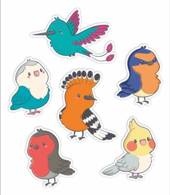 Opakowanie Dekoracje okienne dwustrone - Ptaszki 02 6szt