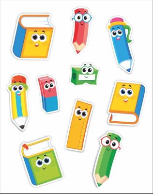 Opakowanie Dekoracje okienne dwustronne - Przybory 01 10szt