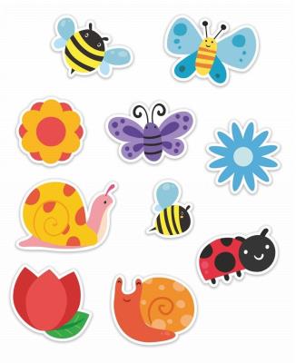 Opakowanie Dekoracje okienne dwustronne - Wiosenne 01 10szt