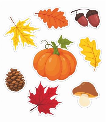 Opakowanie Dekoracje okienne jesienne 8szt