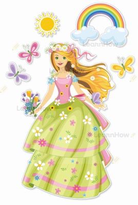 Opakowanie Dekoracje wiosenne - Pani Wiosna 6el