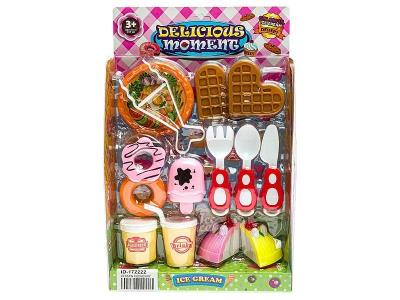 Opakowanie Desery z lodami i ciastkami
