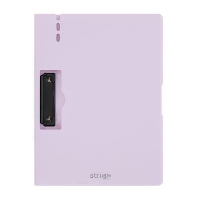 Opakowanie Deska A4 z bocznym klipem liliowa STRIGO