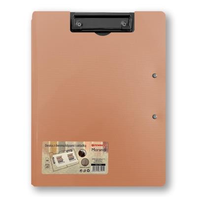 Opakowanie Deska z dwoma klipami i okładką A4/A3 różowa