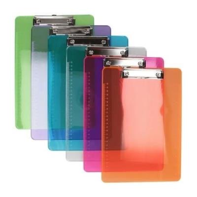 Opakowanie Deska z klipsem A4 przezroczysta MIX