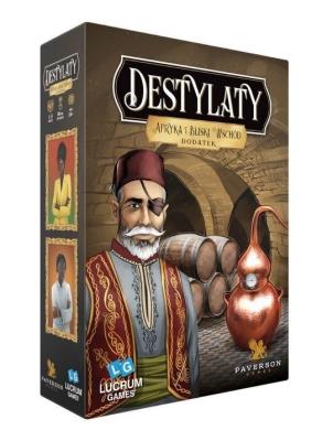 Destylaty: Afryka i Bliski Wschód LUCRUM. Wydawca: Lucrum Games. SmakLiter.pl Opakowanie Destylaty: Afryka i Bliski Wschód LUCRUM