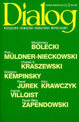 Okładka książki Dialog 11-12/2023