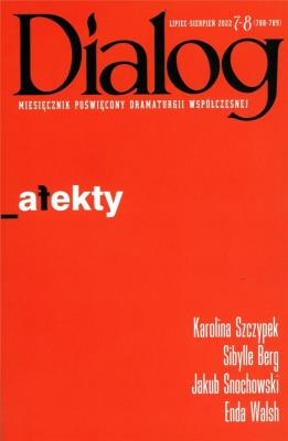 Okładka książki Dialog 7-8/2022