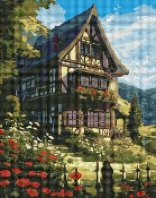 Opakowanie Diamentowa mozaika - Baśń w górach 40x50cm