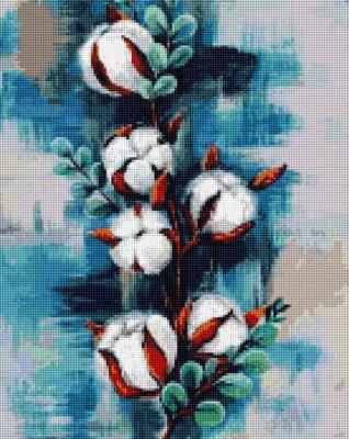 Opakowanie Diamentowa mozaika - Bawełna 40x50cm