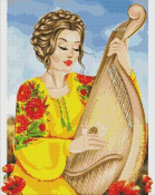 Opakowanie Diamentowa mozaika - Graj, moja banduro 40x50cm