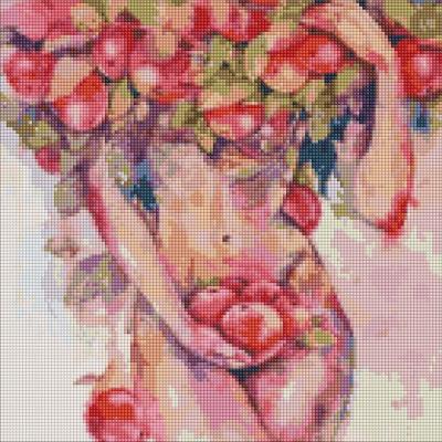 Opakowanie Diamentowa mozaika - Jabłkowa pokusa 40x40cm