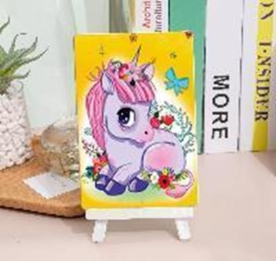 Opakowanie Diamentowa mozaika jednorożec usypiajace maleństwo +sztaluga pak 200