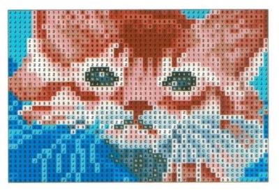Opakowanie Diamentowa mozaika - Kociak 10x15cm