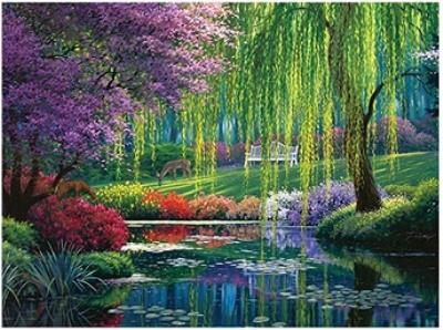 Opakowanie Diamentowa mozaika Kolorowy park NO-1007756