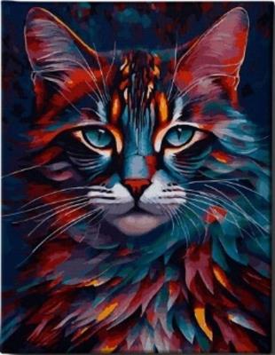 Opakowanie Diamentowa mozaika Kot w kolorach NO-1009430