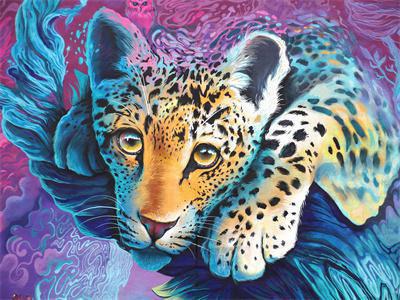 Opakowanie Diamentowa mozaika Leopard 60717