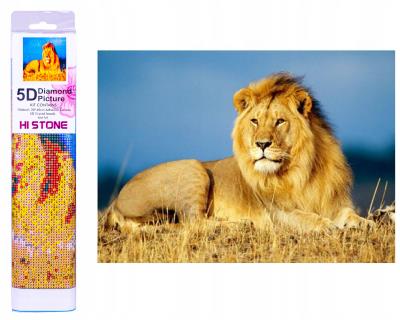 Opakowanie Diamentowa mozaika Lew NO-1004940