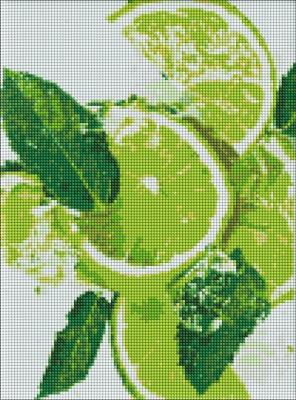 Opakowanie Diamentowa mozaika - Limonkowy fresh 30x40cm