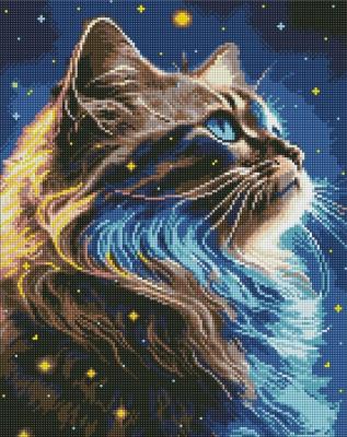 Opakowanie Diamentowa mozaika - Magia przestrzeni 40x50cm