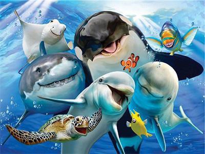 Opakowanie Diamentowa mozaika Morskie Zwierzęta 60150