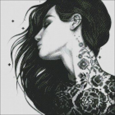 Opakowanie Diamentowa mozaika - Nieposłuszny 40x40cm