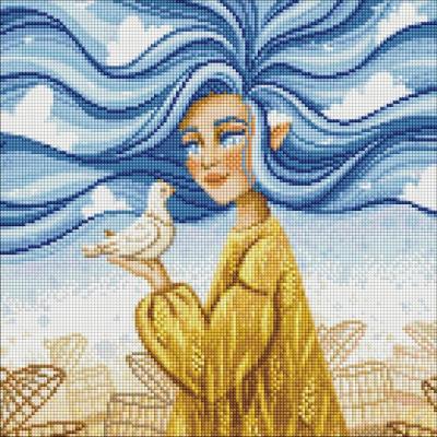 Opakowanie Diamentowa mozaika - Niezależna piękność 40x40cm