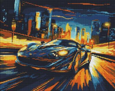 Opakowanie Diamentowa mozaika - Nocne miasto 40x50cm