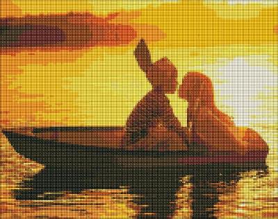 Opakowanie Diamentowa mozaika - Pierwsza miłość 40x50cm