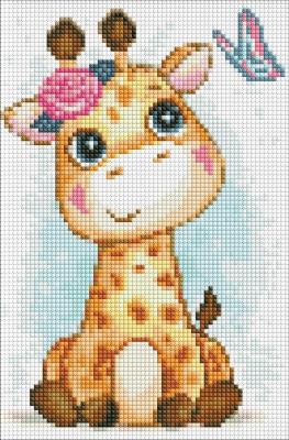 Opakowanie Diamentowa mozaika - Pierwszy znajomy 20x30cm