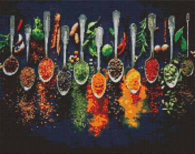 Opakowanie Diamentowa mozaika - Przyprawy świata 40x50cm