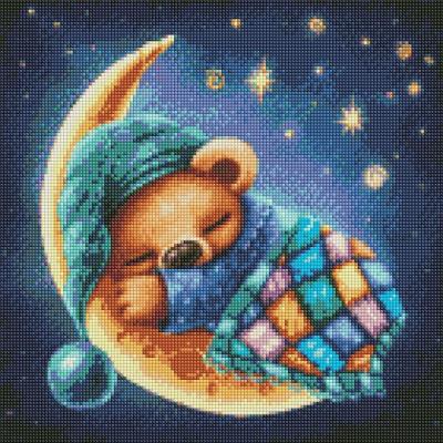 Opakowanie Diamentowa Mozaika - Przytulny sen 40x40