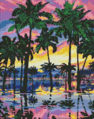 Opakowanie Diamentowa mozaika - Rajskie wakacje 40x50cm