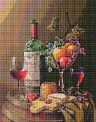 Opakowanie Diamentowa mozaika - Romantyczna kolacja 40x50cm