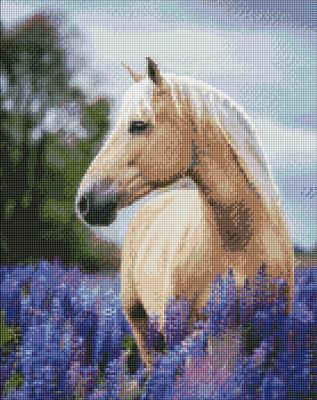 Opakowanie Diamentowa mozaika - Spacer po lawendowym..40x50cm