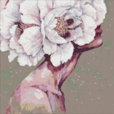 Opakowanie Diamentowa mozaika - Wytworna dziewczyna 40x40cm