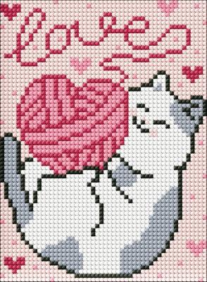 Opakowanie Diamentowa Mozaika - Wyznanie miłości 15x20cm