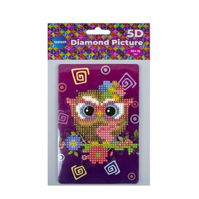 Opakowanie Diamentowa mozaika ze sztalugą - Sowa 10x15