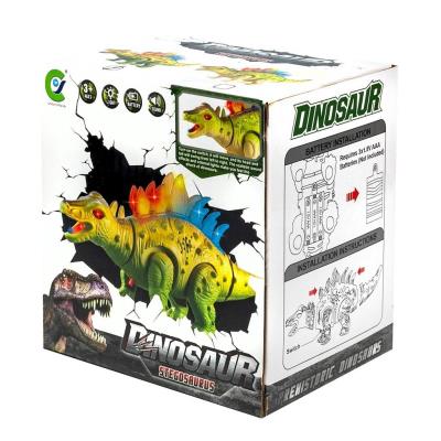 Opakowanie Dinozaur chodzący 27cm światło dźwięk