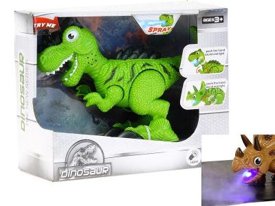 Opakowanie Dinozaur na baterie dym światło dźwięk MIX