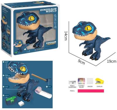 Opakowanie Dinozaur przybornik szkolny temperówka