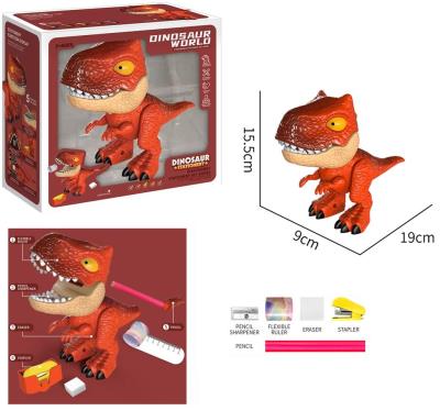 Opakowanie Dinozaur przybornik szkolny temperówka