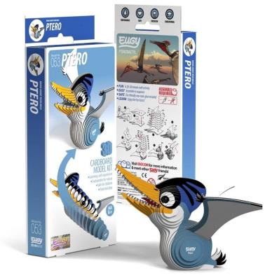 Opakowanie Dinozaur Ptero Eugy Eko Układanka 3D